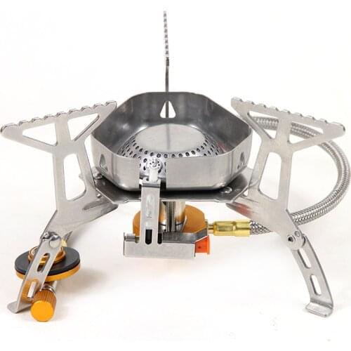 Outdoor Windproof Stove Camping Split Type Electric Fire Mountaineering Camping Picnic Gas Stove Portable Stove