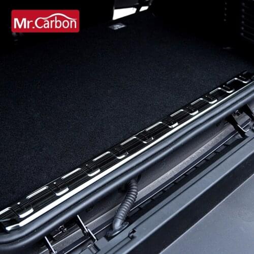 Car Trunk end Trim Protection Board Cover Door Threshold Accessories Sticker For Mercedes Smart fortwo 453 Car Styling