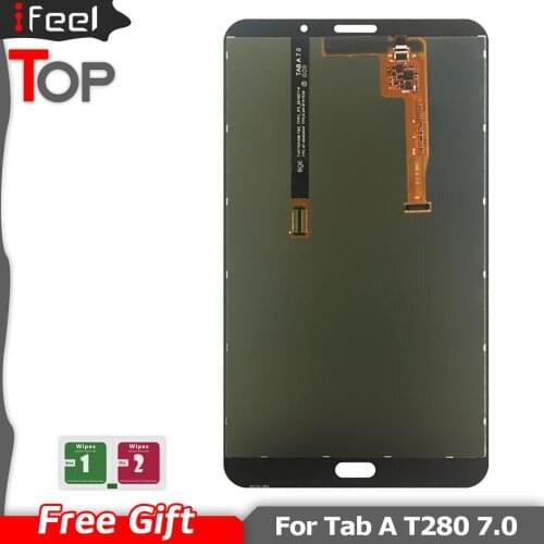 For Samsung Galaxy Tab A 7.0 2016 SM-T280 T285 LCD Display Touch Screen Digitizer Assembly Replacement Parts
