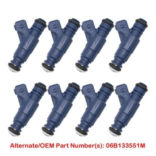 8x Fuel Injector Bosch 0280156065 for 00-06 AUDI A4 VOLKSWAGEN PASSAT 06B133551M