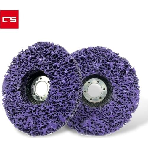 115mm Poly Strip Disc Abrasive Wheel Paint Rust Remover Clean Grinding Wheels for Motorcycles Durable Angle Grinder Car