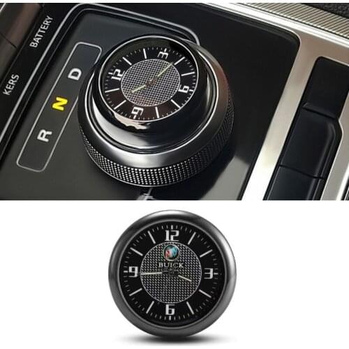 Car Dashboard Clock Luminous For Buick Regal GL8 Royaum Lacrosse Envision Encore Verano Lesabre Air Vent Quartz Watch Decoration