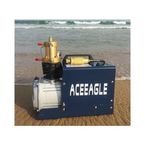 220V 1.8KW 40 Mpa Electric Air Compressor High Pressure Air Pump pneumatic Airgun PCP Inflator With high pressure safety valve