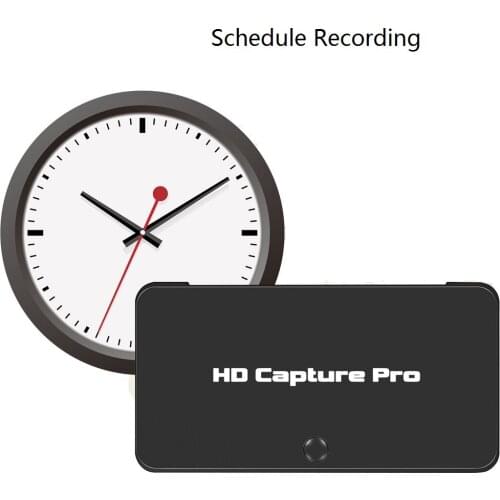 HD Video capture pro, convert HDMI/components to HDMI/USB Flash disk for game equipment, support playback,live video streaming
