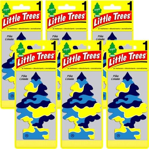 Little Trees Pina Colada Asma Oto Kokusu 6 Adet