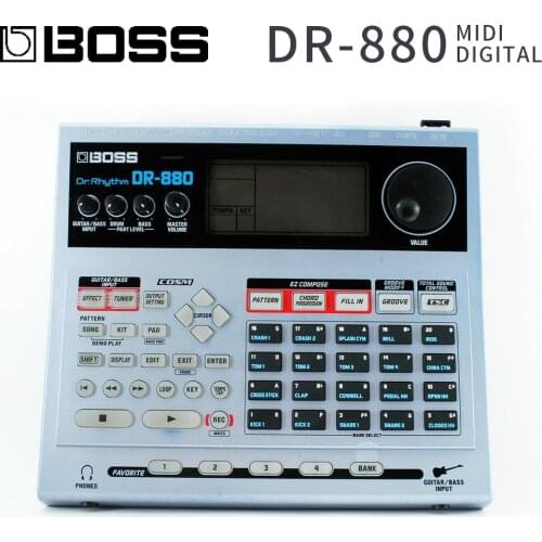 BOSS DR-880 Rhythm Digital MIDI Drum Machine