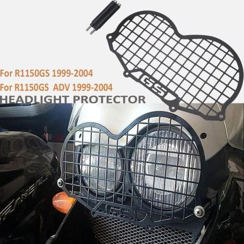 For BMW R1150GS & ADVENTURE 1999-2004 R 1150 GS 1150GS ADV Motorcycle Accessories Headlamp Headlight Guard Protector Grill Cover