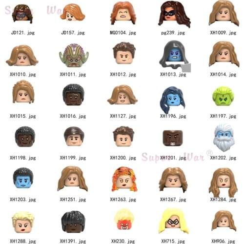 Single Figures Head accessories Building Blocks children Series-044