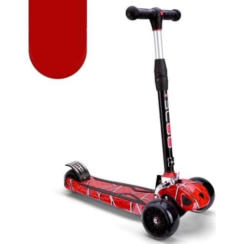 High quality 3-16 years old colorful height adjustable wide tire 3 wheels kids scooter for Christimas gift