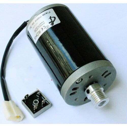 DC 220V 200W 2500 rpm double ball bearing motor lathe modified desktop drilling machine modified motor