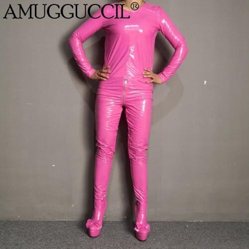 2020 New Plus Big Size 35-52 Black White Yellow Rose-Red Stretch Fashion Sexy High Heel Long Females Lady Women Boots X1923