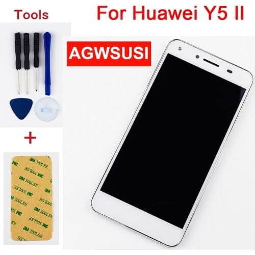 For Huawei Y5 II Y5 2 CUN-L03 CUN-L23 CUN-L33 CUN-L21 Cun-U29 Touch Screen Digitizer Sensor LCD Display Panel Assembly Frame