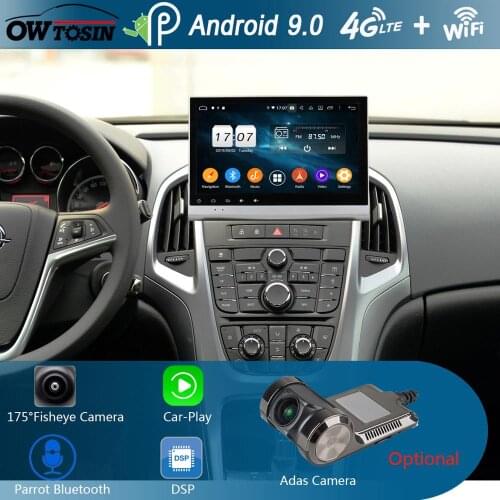 10.1" Octa Core 4G+64G Android 9.0 Car DVD Multimedia For Buick Verano Vauxhall Opel Astra J Car Radio GPS Autoradio Parrot BT