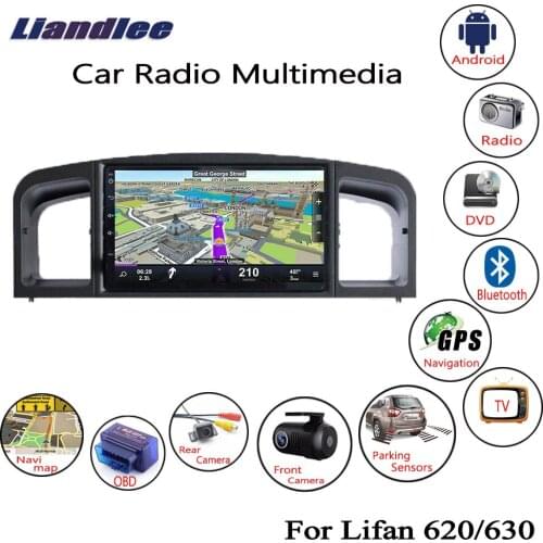 For Lifan 620/630 2008~2018 Android Car Radio Player GPS Navigation Maps Camera OBD TV Screen No CD DVD