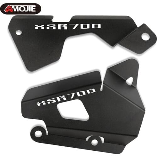 XSR700 Black Side Panel Frame Cover Brake Reservoir Guards Protector Set For YAMAHA XSR 700 2015 2016 2017 2018 2019 2020 2021