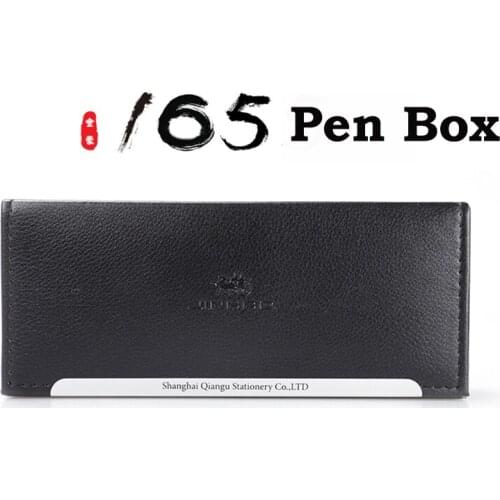 Jinhao Black Leather Pen Box High Quality Gift Fountain Pen Box Stationery Pencil Case100PCS Can Be Customized Trademark