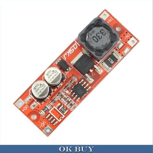 Small Size DC-DC Boost Converter 3V-12V 3.7V 5V 9V to 15V Fixed Output Mobile Step-up Power Supply Module 1A 15W