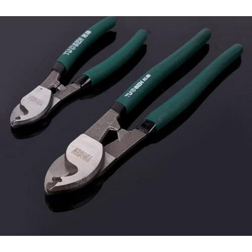 6''/8''/10" Cable Cutter Wire Cutting Pliers Electricial Wire Stripper Multifunction Electrician Tools