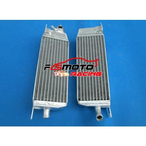 Left & Right Side Aluminum Radiator For Suzu-ki RM125 1986 1987 1988 & RM250 86 87 RM 250 125