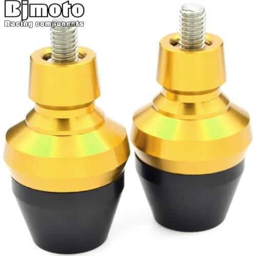 Motorcycle Sport Bike 6mm Aluminum Front Fender Falling Screw Bolt Fork Protectors For KAWASAKI Z750 Z800 Z900 Honda Suzuki