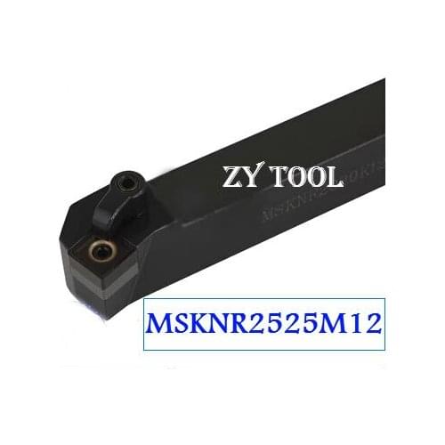 MSKNR2525M12 25*25*150mm Metal Lathe Cutting Tools,CNC Turning Tool,Lathe Machine Tools, External Turning Tool Type MSKNR/L