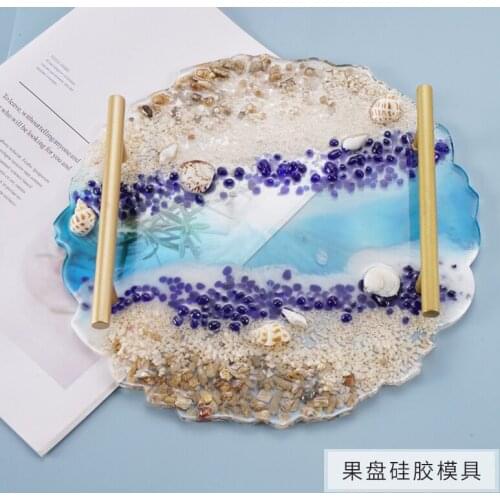 Make Your Own Round Coaster DIY Kit with Agate Coaster Silicone Mold Pigment Resin Art Supplies Home Decor Crystal Coaster