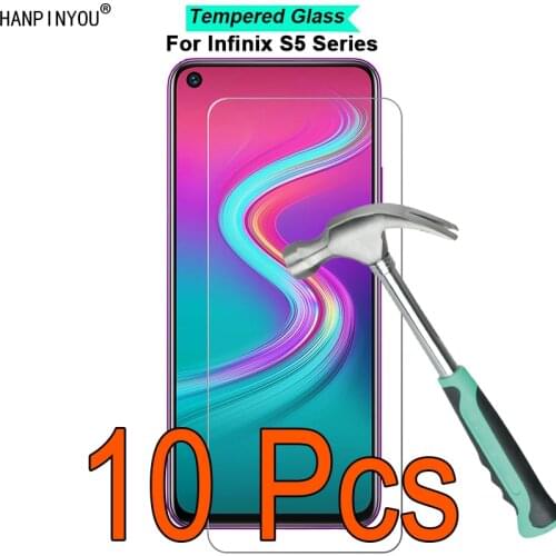 10 Pcs/Lot For Infinix S5 / Pro / lite X652 9H Hardness 2.5D Ultra-thin Toughened Tempered Glass Film Screen Protector