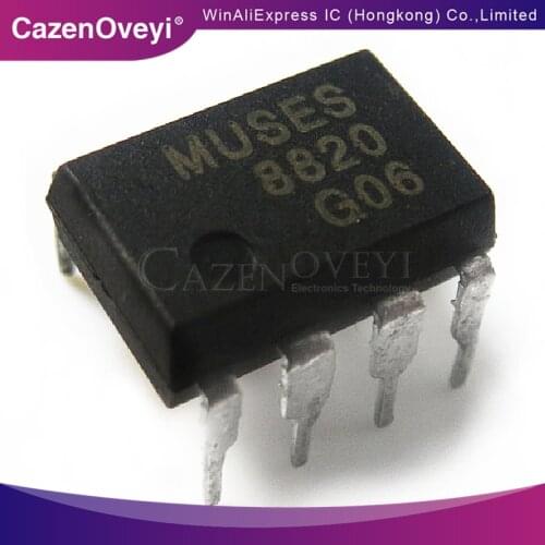 1pcs/lot MUSES8820 MUSES 8820 DIP-8 In Stock