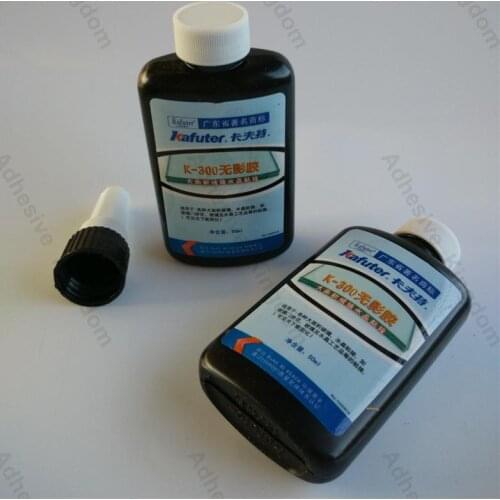 10pcs 50ml kafuter K-300 uv curing adhesive Large area glass bonding glass crystal UV glue
