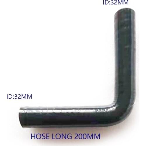 4PLY 90 degree 1.25" 32mm Elbow bend silicone pipe leg 200mm