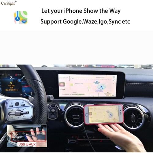 A/B/CLA/GLB/GLE/GLS N293 X247 C118 W910 Miracast iPhone Display Car-Play Android-Auto Mirroring Interface Module for Merceeds