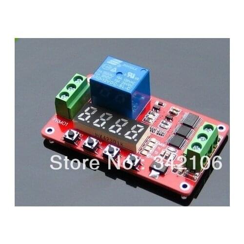 Free Shipping!!! 1pcs 12V Relay Cycle Timer Module sensor