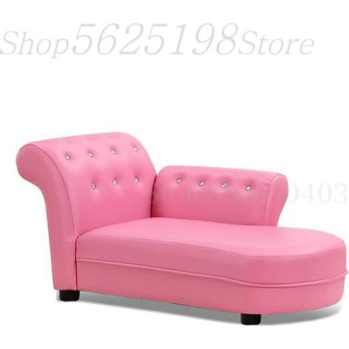 Childrens sofa single cartoon seat kindergarten mini back leather lazy cute environmental princess sofa