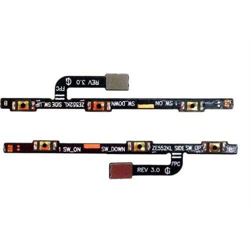 Switch On/off Button Flex Cable For ASUS Zenfone 3 5.2" ZE520KL 5.5" ZE552KL Power Flex Cable Volume Button Mute Button Parts