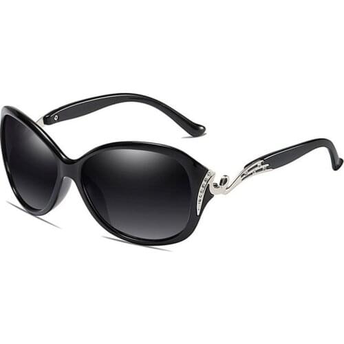 Hot Polarized Sunglasses Women Sunglasses UV400 Protection Fashion Sunglasses With Rhinestone Sun Glasses Female 2021