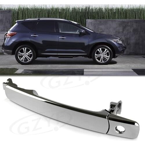 Chrome Front Left Driver Side Outside Exterior Door Handle Car Accessories For Infiniti FX35 FX45 & For Nissan Murano Rogue