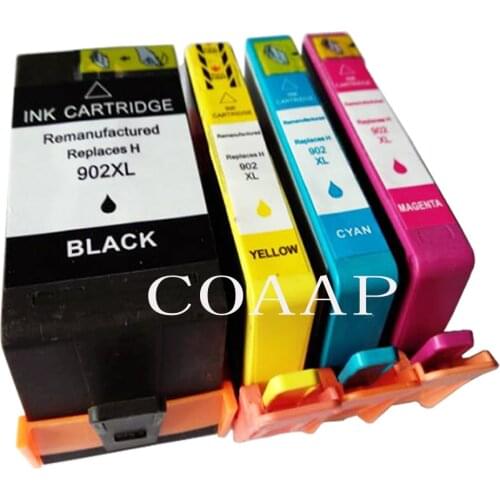 4PK Compatible ink Cartridge For HP 902 906 XL Officejet Pro 6960 6961 6963 6964 6965 6966 6968 6970 6971 6974 6975 6978