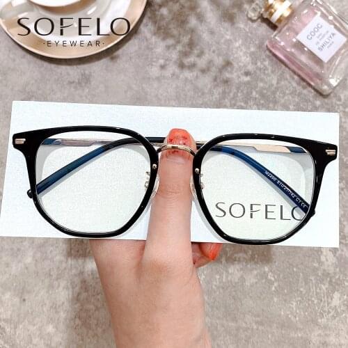 Big Frame Square Prescription Glasses Men Custom Multifocal Progressive Eyeglasses Women Myopia Hyperopia Bifocal Spectacles Men