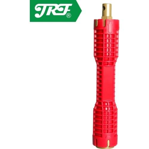 JRF Multifunctional Sink Wrench Kitchen Bathroom Faucet Installer Wrench Tool Anti-Slip Handle Maintenance Tool household Tool