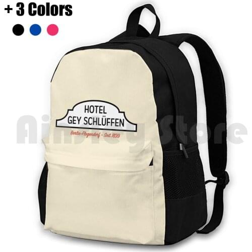 Hotel Gey Schlüffen Outdoor Hiking Backpack Riding Climbing Sports Bag Gey Schlüffen Top Secret Ddr Gdr Vintage Hotel Famous