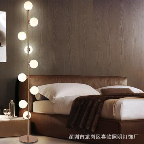 Modern led glas loft floor lamp tall floor lamp floor lamps for living room