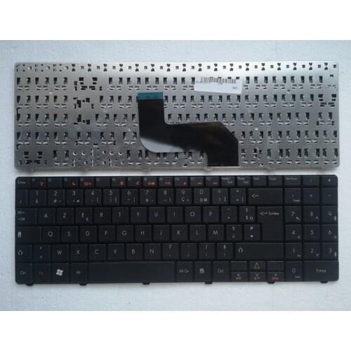 GZEELE Keyboard for Packard Bell EasyNote TJ68 LJ77 DT87 LJ61 LJ63 LJ65 Gateway NV52 NV53 NV54 NV78 NV79 NV56 NV58 NV59 France