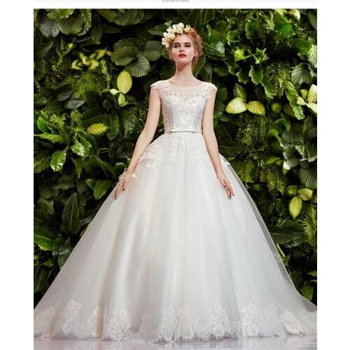 Vestido de noiva 2018 free Shipping Arrival Handmade Custom sexy lace appliques beading bridal gown mother of the bride dresses