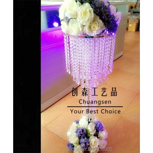 Table Centerpiece Dinner Table Decoration Party Centerpiece Flower Holder Bouquet Metal Stand Wedding Supply Christmas Decor