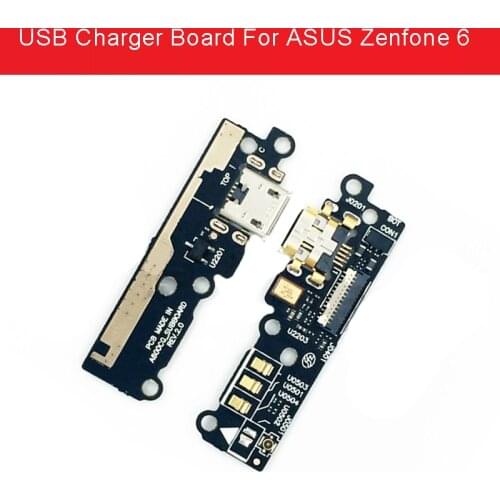 USB charging Connector Port Jack Board With Microphone For ASUS Zenfone 6 A600CG A601CG Usb Charge Dock Flex Cable Replacement