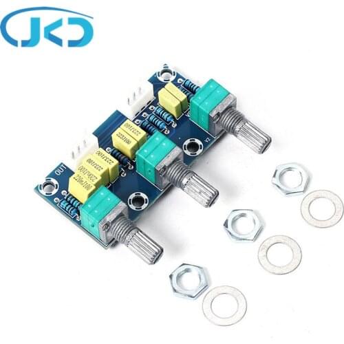 XH-M802 Passive Tone Board Amplifier Preamp Power Module Low High Sound Adjustment Electonic Diy Electronic PCB Board