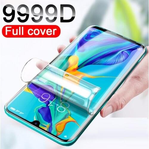 Full cover screen protector for huawei honor 20 Pro 30 10 9 lite hydrogel film p smart 2018 2019 p30 p40 lite y6 y7 y9 pro