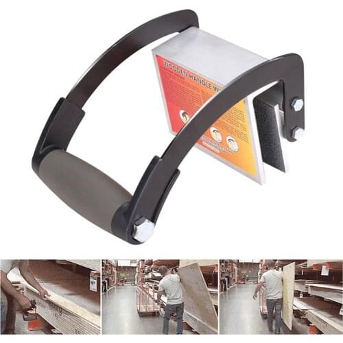 1pc Wrench Plywood And Sheetrock Panel Carrier 0 To 22Mm Heavy Duty Metal / Furniture Gripper Sheet Goods Carry Handle