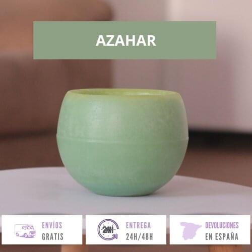 Cuencum aromatic bowl paraffin air freshener for home with orange scent for ambiance and decoration