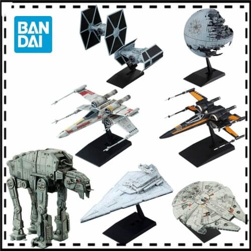 Banbai Star Wars 9 Galactic Empire Star Destroyer X-Wing Starfighter Executor AT-AT Assembling Model Collection Speelgoed